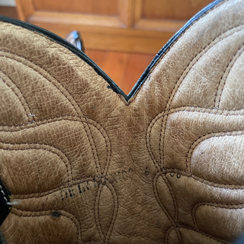 John Fluevog Vintage Flame Cowboy Boots W6 - Picture 5 of 6